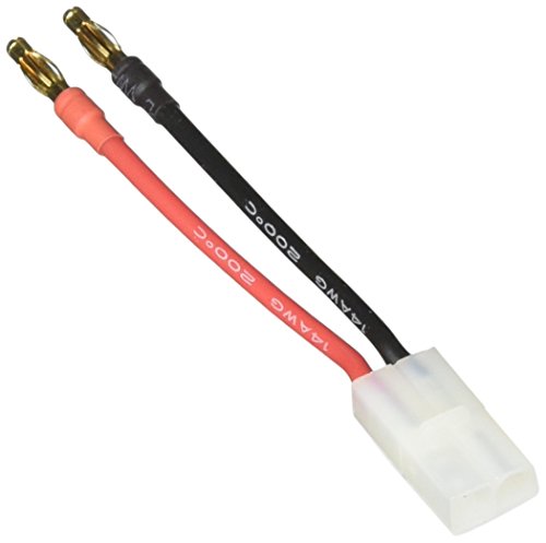 DuraTrax Battery Lead Std Plug to 4mm Male Bullet