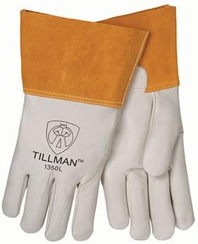 XL 1350 MIG Welders Gloves, Cowhide (6/Pack) - R3-1350XL