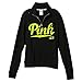 Huiyuzhi Women's Mix Color Long Sleeves Pullover Letters Printed Sweatshirt (XXXL, Black-green)