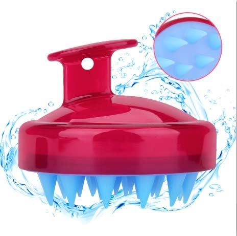 Scalp Massage Shampoo Brush Soft Silicone Shampoo Brush Care for Your Hair Scalp and Nails DACLE