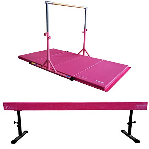 Buy Z Athletic Expandable Kip Bar for Gymnastics, 4ft x 8ft x 2in Mat