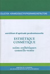 Certificat d'aptitude professionnelle, Esthétique, cosmétique