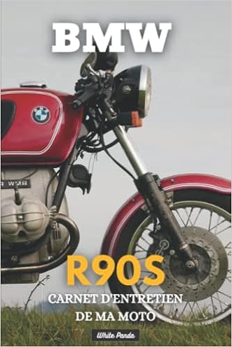 Amazon Com Bmw R90s Carnet D Entretien De Ma Moto Carnet A Remplir French Edition Panda White 圖書