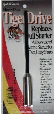 TigerDrive Starter Wand w/Adapter 7/32" by Sullivan Products