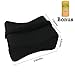 Big Ant Knee Pillow with Washable Cover- Memory Foam Orthopedic Leg Pillow Cushion Wedge for Back, Leg, Hip, Knee Pain, Pregnancy Support and Side Sleepers(Black)