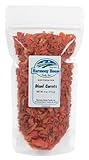 Harmony House Foods Dried Carrots, diced (3 oz, ZIP Pouch) for Cooking, Camping, Emergency Supply, and More