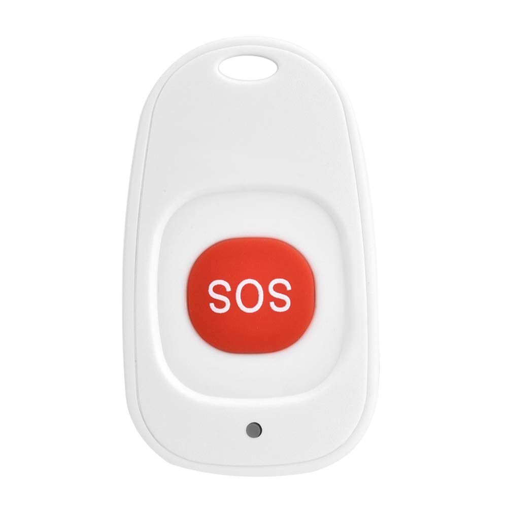 Sonew Personal Alarms, Wireless SOS Emergency Button 433MHz Portable Home Burglar Alarm Sensor, Smart Call System, Nurse Calling Alert Patient Help System for Home/Personal Attention for Elders
