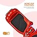 CHO Electric Self Balancing Dual Motors Scooter Hoverboard with Built-in Speaker and LED Lights - UL2272 Certified (4.5 Inch Wheels (No Speaker) Red)