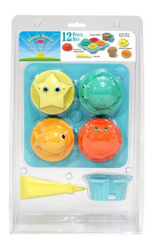 Melissa & Doug Sunny Patch Seaside Sidekicks Sand Cupcake Play Set