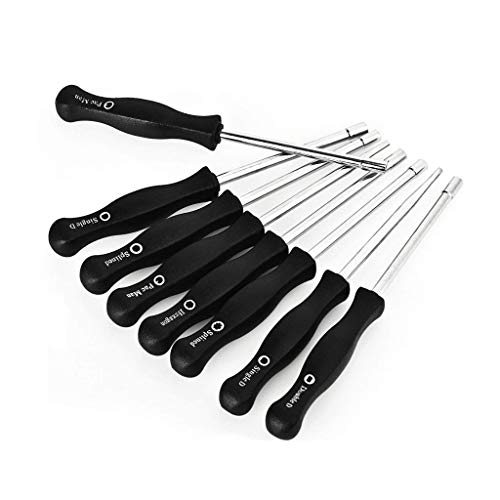 8 Pcs Carburetor Adjustment Tool Kit, Tune-up Adjusting Tool for Common 2 Cycle Carburetor Engine (8 Screwdrivers with Needles&Case), TLT Retail
