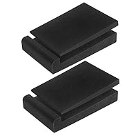 JBER 2 Pack Acoustic Isolation Pads, Studio Monitor Speaker Isolation Foam Pads, High Density Acoustic Foam Suitable for 5" Inch Speakers for Sound Improvement Prevent Vibrations