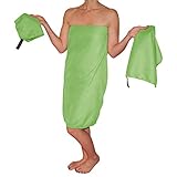 Microfiber Travel Towel Set (3 Piece) with Large 30 X 60