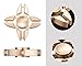 Hand Fidget Toys, Xelparuc Spinne Perfect for ADD ADHD Anxiety and Autism Adult Children Gold