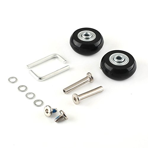Luggage Suitcase Replacement Rubber Wheel Roller Suitcase Repair Parts (4018)