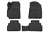 Fits 2020-2022 Kia Soul Floor Mats Front & 2nd Row