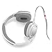 JBL J55i High-Performance On-Ear Headphones with JBL Drivers, Rotatable Ear-Cups and Microphone - White