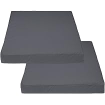 Foamma Gel Memory Foam Seat Cushion - 3" X 21" X 21", Cooling Gel Infused, High Density Support, CertiPUR-US Certified - View #6