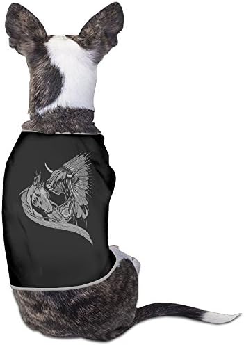 Pet Clothes Comfortable Crazy Horse Chinese Painting Dog Coats