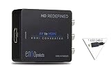 enKo Products Mini Composite RCA CVBS AV to HDMI Converter (Input: AV; Output: HDMI) for VCR DVD 720P 1080P