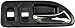 Dorman 77805 Front Passenger Side Interior Door Handle Compatible with Select Honda Models