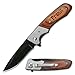 GIFTS INFINITY Free Engraving - Tac-Force Titanium Coated Stainless Steel Quality Pocket Knife