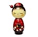 PLESIU stonful Japanese Sosaku Kokeshi Doll Hanadayori Made in Japan