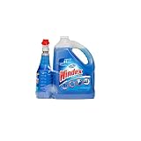 Windex Original Glass Cleaner (128 oz. refill + 32 oz. trigger)
