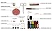 Sewing Kit for Adults Home Travel Camping and Emergency. Best Gift for Kids Girls Beginners. Quality Premium Mini Sew Supplies Set. Expansive Case with 100 Extra Pins and Safety Pins (Black, Small)