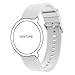 Lamshaw Fossil Q Venture Smartwatch Band, New Silicone Sport Band for Fossil Q Venture/Fossil Gen 4 Q Venture HR (White)