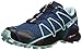 SALOMON Women's Speedcross 4 W Trail Running Shoe, Poseidon, 8.5 M US