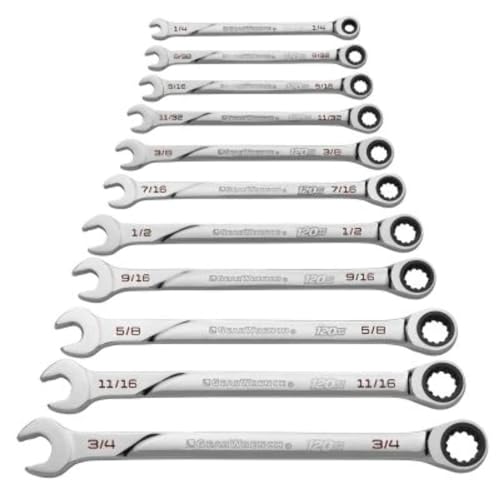 GEARWRENCH Universal Spline XL Ratschenkombination SAE Schraubenschlüsselsatz