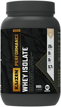 Kaizen Performance Series Whey Isolate Vanilla, 908 g