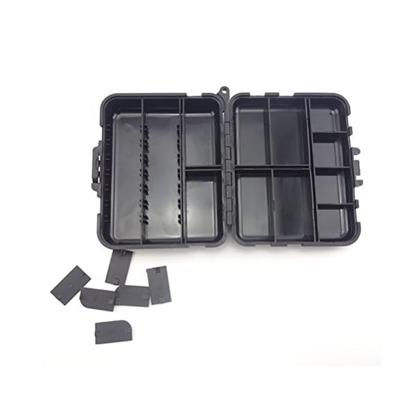 Vorcool Aufbewahrungsbox für Angelköder, Haken (schwarz) – Bild 5