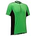 Tenn Mens Coolflo S/S Cycling Jersey - Green/Black - Lrg