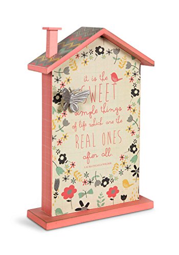Pavilion Gift Company 74020 Sweet Simple Things Self-Standing House Plaque, 9