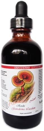 HawaiiPharm Reishi - Tonic of Emperors (Ganoderma Lucidum) Extract Tincture 4 fl.oz (120 Ml)