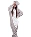 Japsom Grey Koala Bear Animal Kigurumi Cartoon Cosplay Costume One-Piece Pajamas