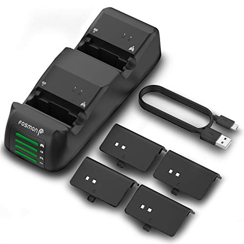 image for Fosmon Xbox One/One X/One S/Elite Quad PRO Controller Charger (Upgrade