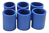 Can Coolers/Non-Collapsible Foam Beverage Can /Set of 6 Royal Blue