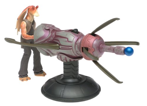 Star Wars Episode I Gungan Assault Cannon with Jar Jar Binks