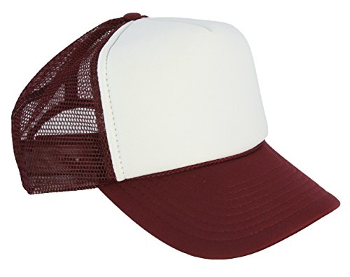 Mesh Cap-Maroon