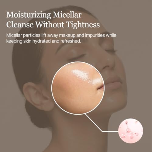Round Lab 1025 Dokdo Cleansing Water 400ml – Low-Irritation Micellar Cleanser for Sensitive Skin, Deep Cleansing & Hydrating, Removes Makeup and Impurities