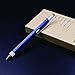 6 in 1 Multitool Pen with Gift Box - Includes 1 Ballpoint Pen, Universal Stylus Pen, Ruler,Flat and Phillips Screwdriver Bit, Level Gauge - The Perfect Multi-Function Gadget (Model B, 1PCS MATTE BLUE)