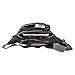 Aione Fashion Outdoor Waist pack Waterproof Hiking Cycling Waist Bag Multi Function Outdoor Travel Running Fanny Pack for Men&Women (Black)