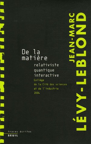 De la matière