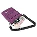 ENKNIGHT Nylon Crossbody Purse Bag for Women Travel Shoulder handbags Purple