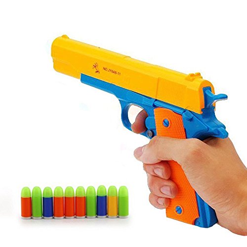 Tempo gift toy gun-rubber bullet pistol classic 1:1 rep…