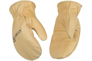 Kinco 1930-y Axeman® Youth’s Lined Grain Leather Mitten