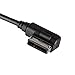 JIMAT AMI MDI MMI Audi VW 30 Pin Compatible with iPod iPhone 3 4 4S iPad 2 3 Audio Music Interface AUX-in Cable Adapter | Data Sync Transfer Charging