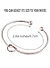 HESTYA 12 Pieces Valentine's Day Heart Knot Bangle Bracelets Simple Knotted Cuffs Love Tied Bracelet for Bridesmaid Sister Women Girls, 3 Colors, Rose Gold, Silver, Gold